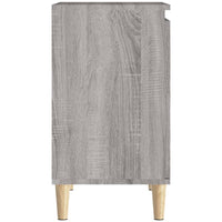 Mobile Lavabo Grigio Sonoma 58x33x60 cm in Legno Multistrato 821258
