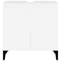 Mobile Lavabo Bianco 58x33x60 cm in Legno Multistrato 821260