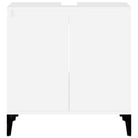 Mobile lavabo sottolavabo 58 x 33 x 60 cm multistrato bianco 02_0006806