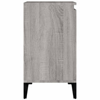 Mobile Lavabo Grigio Sonoma 58x33x60 cm in Legno Multistrato 821266