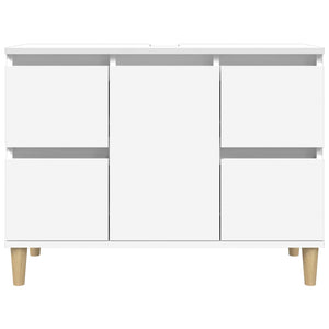Mobile lavabo sottolavabo 80 x 33 x 60 cm multistrato bianco 02_0006807