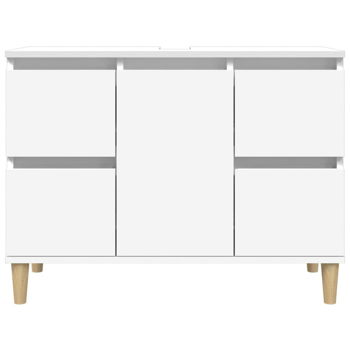 Mobile lavabo sottolavabo 80 x 33 x 60 cm multistrato bianco 02_0006807