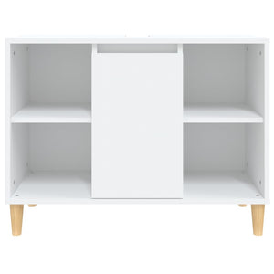 Mobile lavello 80 x 33 x 60 cm multistrato bianco 02_0006809