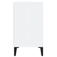 Mobile Lavabo-Armadietto da bagno Bianco 80x33x60 cm in Legno Multistrato 558280