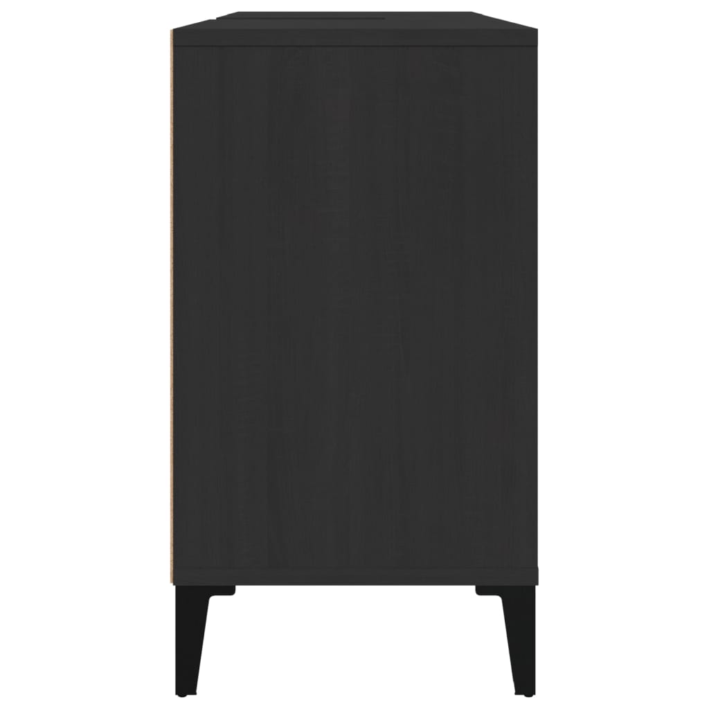 Mobile lavabo da bagno 80 x 33 x 60 cm multistrato nero 02_0006845