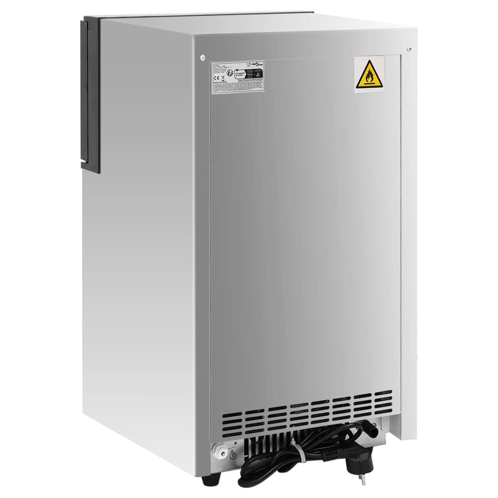 Macchina per Ghiaccio Argento 45 kg / 24 h 153682