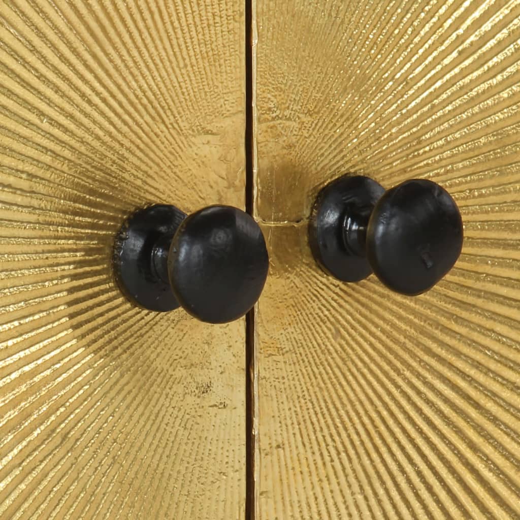 Mobile Porta TV 110x30x45 cm in Legno Massello di Mango