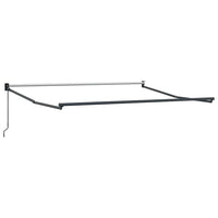 Tenda da Sole Antracite 3,5 x 2,5 m Metallo