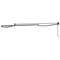 Tenda da Sole Antracite 3,5 x 2,5 m Metallo