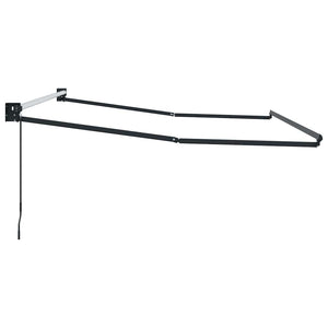 Tenda da Sole Antracite 3,5 x 2,5 m Metallo