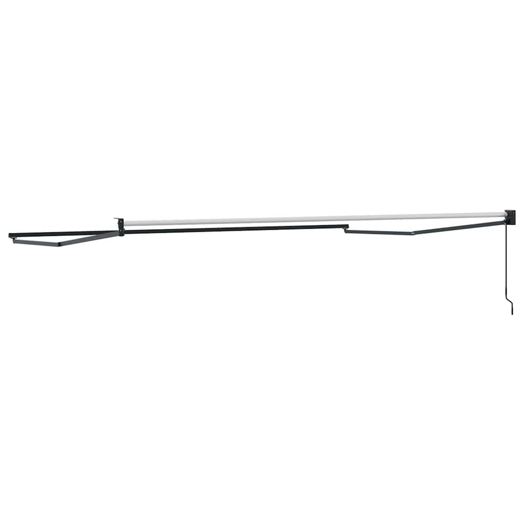 Tenda da Sole Antracite 5 x 3 m Metallo 362030