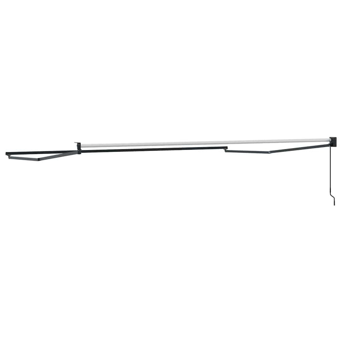 Tenda da Sole Antracite 5 x 3 m Metallo 362030