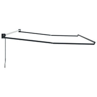 Tenda da Sole Antracite 5 x 3 m Metallo 362030