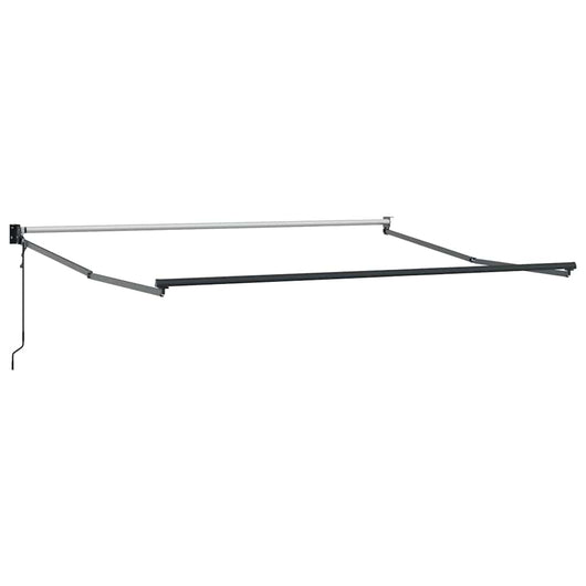 Tenda da Sole Antracite 3 x 2,5 m Metallo