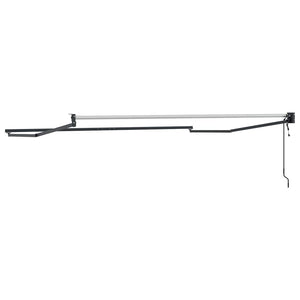 Tenda da Sole Antracite 3 x 2,5 m Metallo