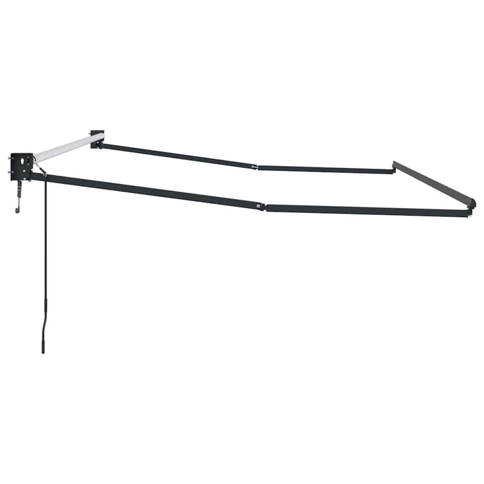 Tenda da Sole Antracite 3 x 2,5 m Metallo