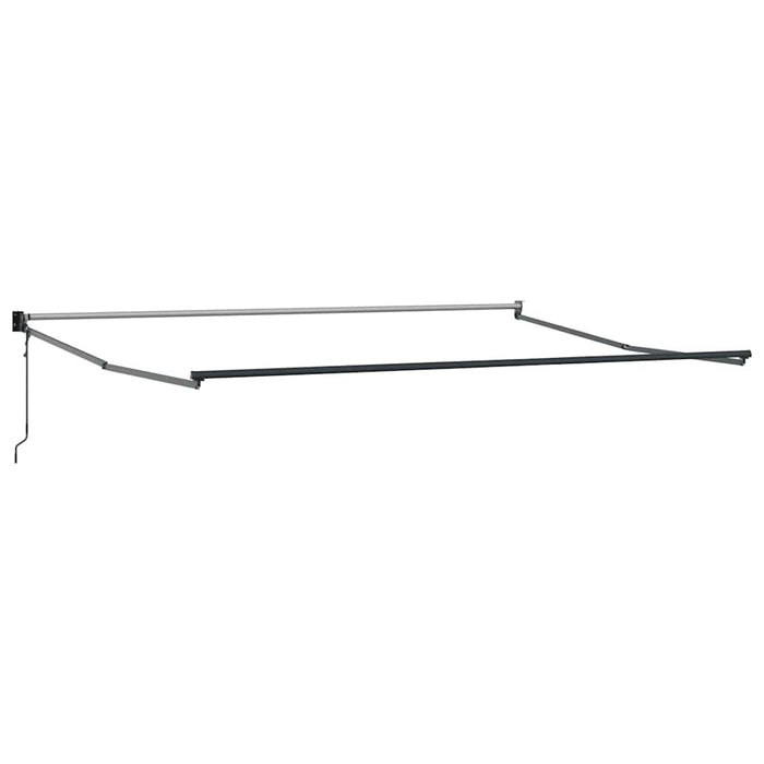 Tenda da Sole Antracite 4,5 × 3 m Metallo