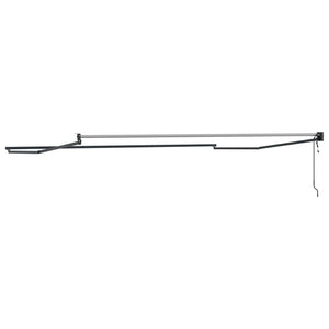 Tenda da Sole Antracite 4,5 × 3 m Metallo