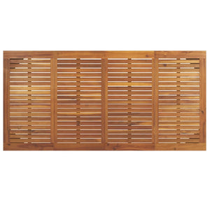 Tavolo Giardino con Gambe Forcella 180x90x75 cm Massello Acacia 319521