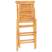 Sedie da Giardino Pieghevole 2pz 47x63x90cm Legno Massello Teak 362755