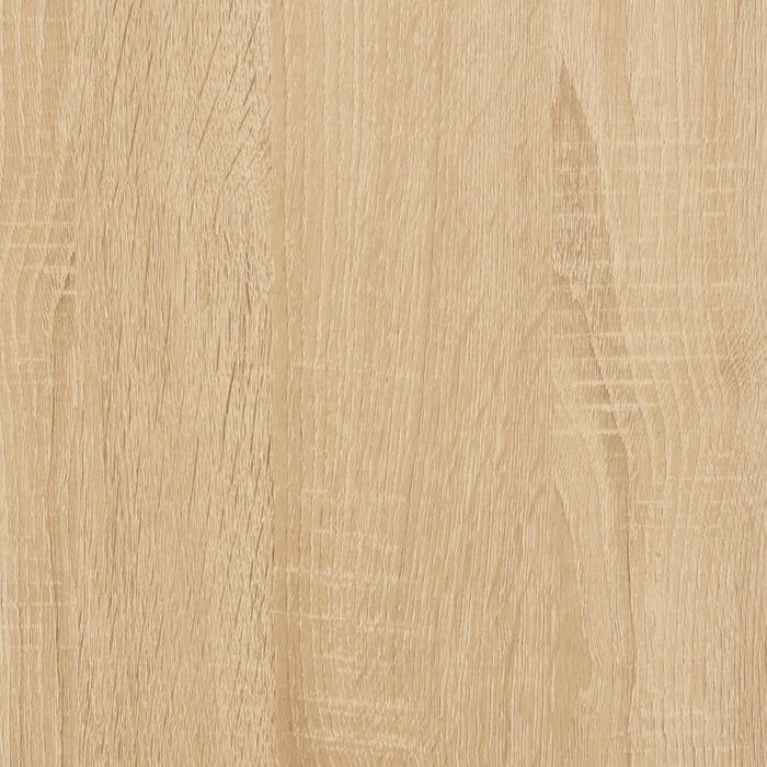 Scrivania Rovere Sonoma 80x50x90 cm Legno Multistrato e Ferro 826705