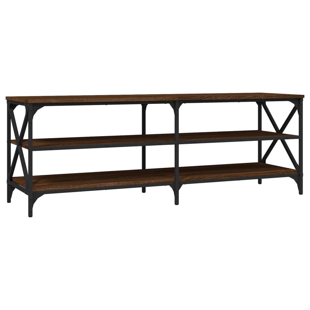 Mobile Porta TV Rovere Marrone 140x40x50cm in Legno Multistratocod mxl 104233