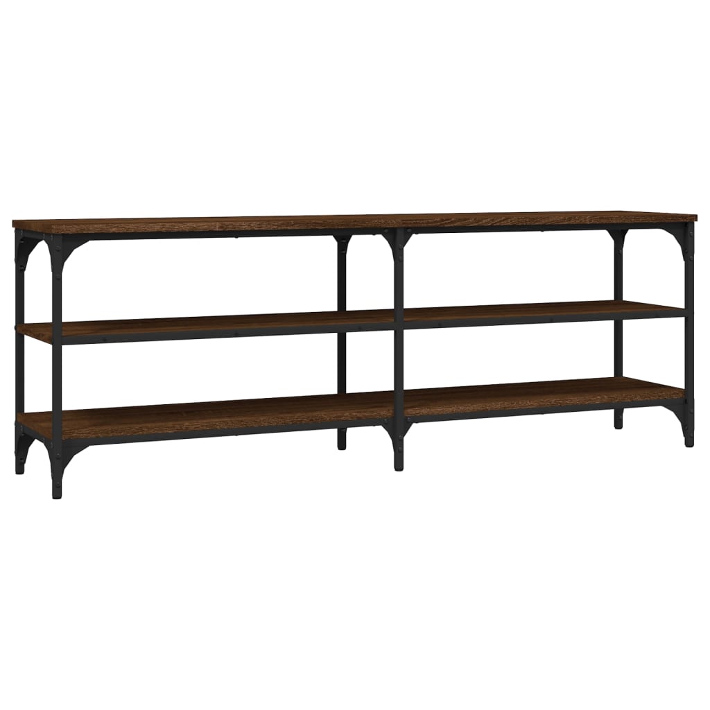 Mobile Porta TV Rovere Marrone 140x30x50 cm Legno Multistrato 826748