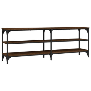 Mobile Porta TV Rovere Marrone 140x30x50 cm Legno Multistrato 826748