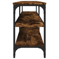 Mobile TV Rovere Fumo 160x30x50 cm in Legno Multistrato 826751