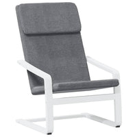 Sedia Relax Grigio Scuro in Tessutocod mxl 94613