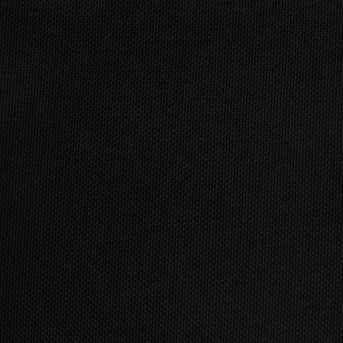 Poggiapiedi Nero 51x41x40 cm in Tessuto 351066