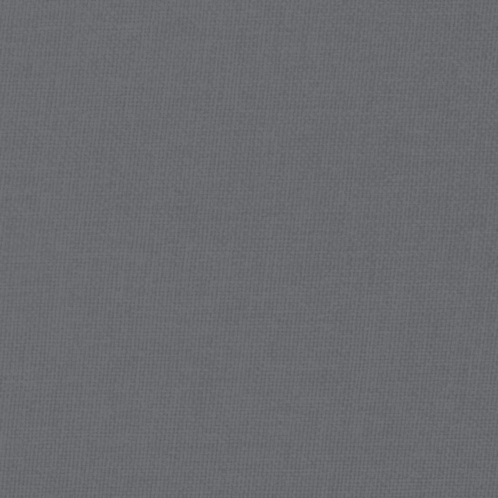 Sedia a Dondolo Grigio Scuro in Tessuto 351076