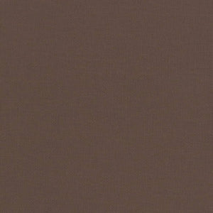 Sedia a Dondolo Marrone Scuro in Tessuto 351078