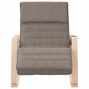 Sedia a Dondolo Tortora in Tessutocod mxl 95445