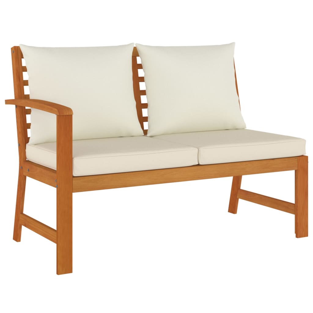 Set da pranzo per mobili da giardino Mobili da esterno 6 pezzi con cuscini in legno di acacia 02_0014336