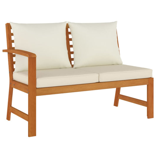 Set da pranzo per mobili da giardino Mobili da esterno 6 pezzi con cuscini in legno di acacia 02_0014336