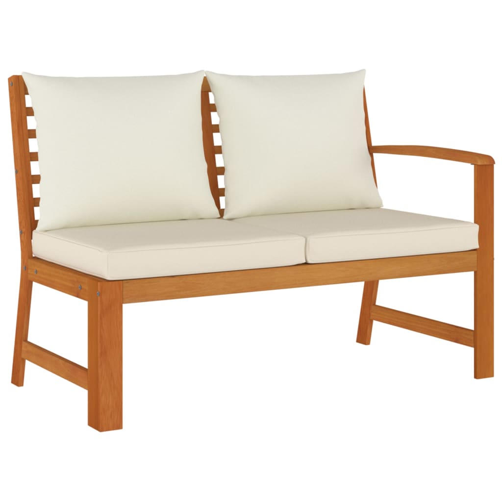 Set da pranzo per mobili da giardino Mobili da esterno 6 pezzi con cuscini in legno di acacia 02_0014336