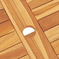 Set da Pranzo per Giardino 5 pz in Legno Massello di Teak 3155011