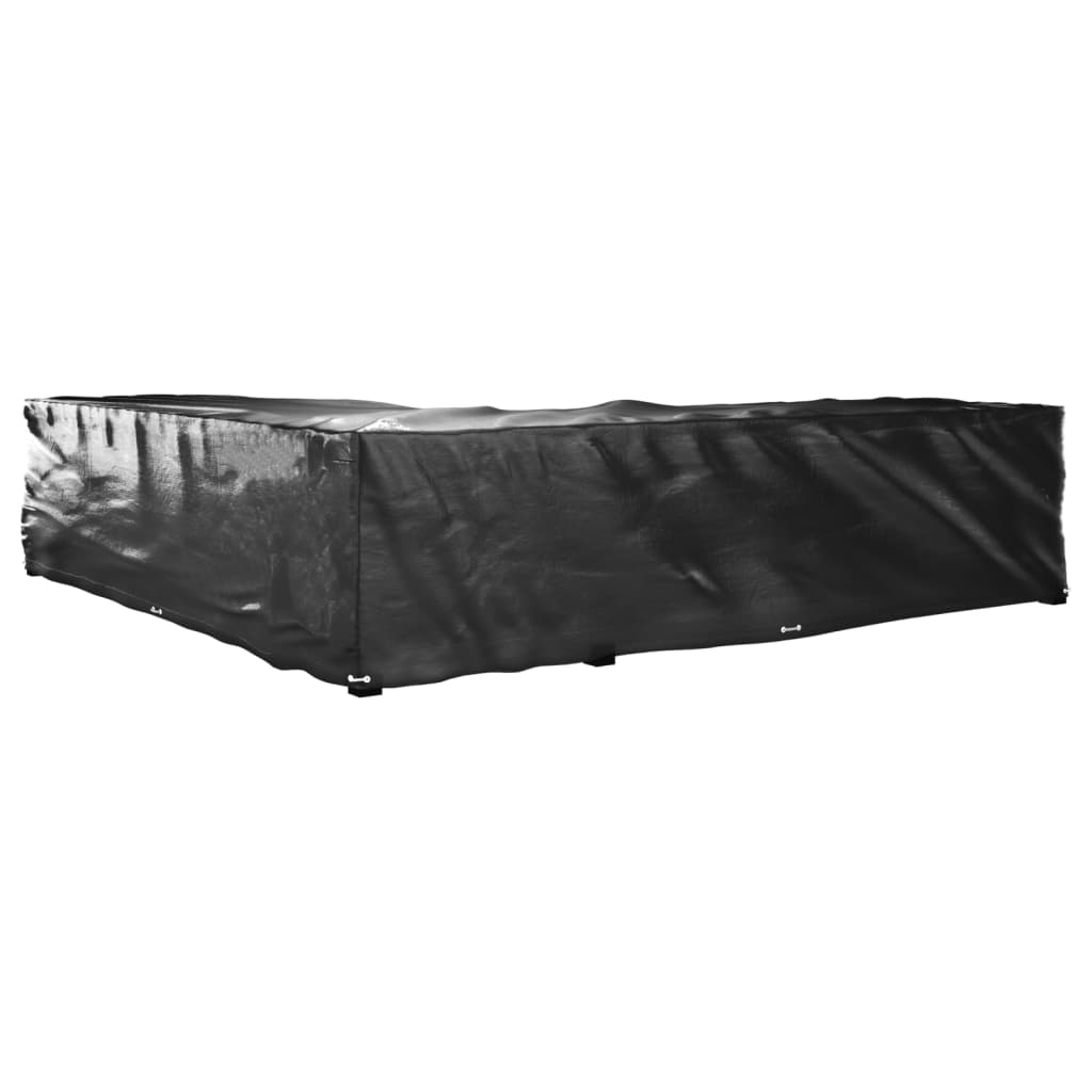 Coperture Mobili da Giardino a L 2pz 20 Occhielli 300x300x70cm 3155375