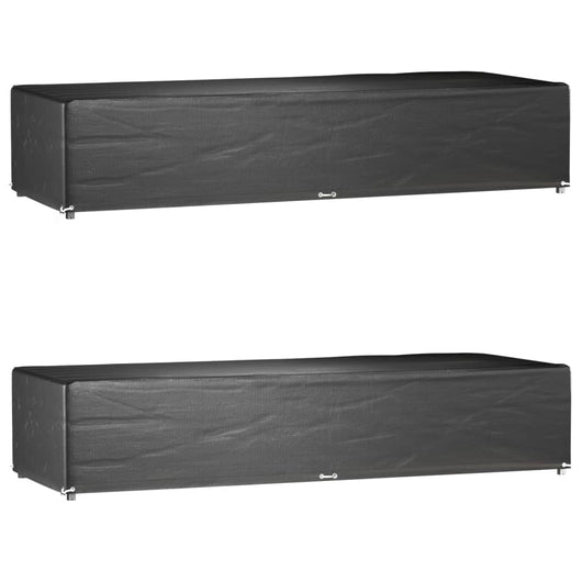 Coperture per Sdraio 2pz 12 Occhielli 205x75x40 cm Polietilenecod mxl 125171