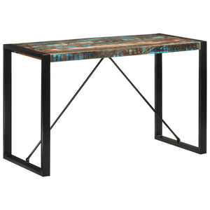 Tavolo da Pranzo 120x55x76 cm in Legno Massello di Recupero 351692