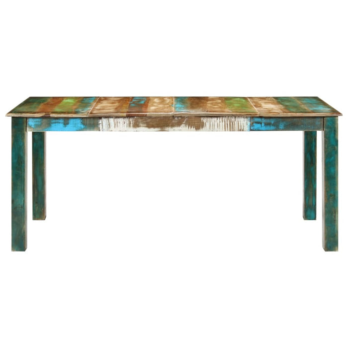 Tavolo da Pranzo 180x90x76 cm in Legno Massello di Recupero 351728