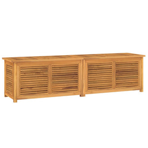 Box portaoggetti da giardino e borsa 200 x 50 x 53 cm legno massello di teak 02_0013133