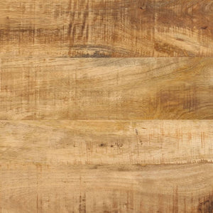 Tavolino da Salotto 80x55x30 cm in Legno Massello di Mango