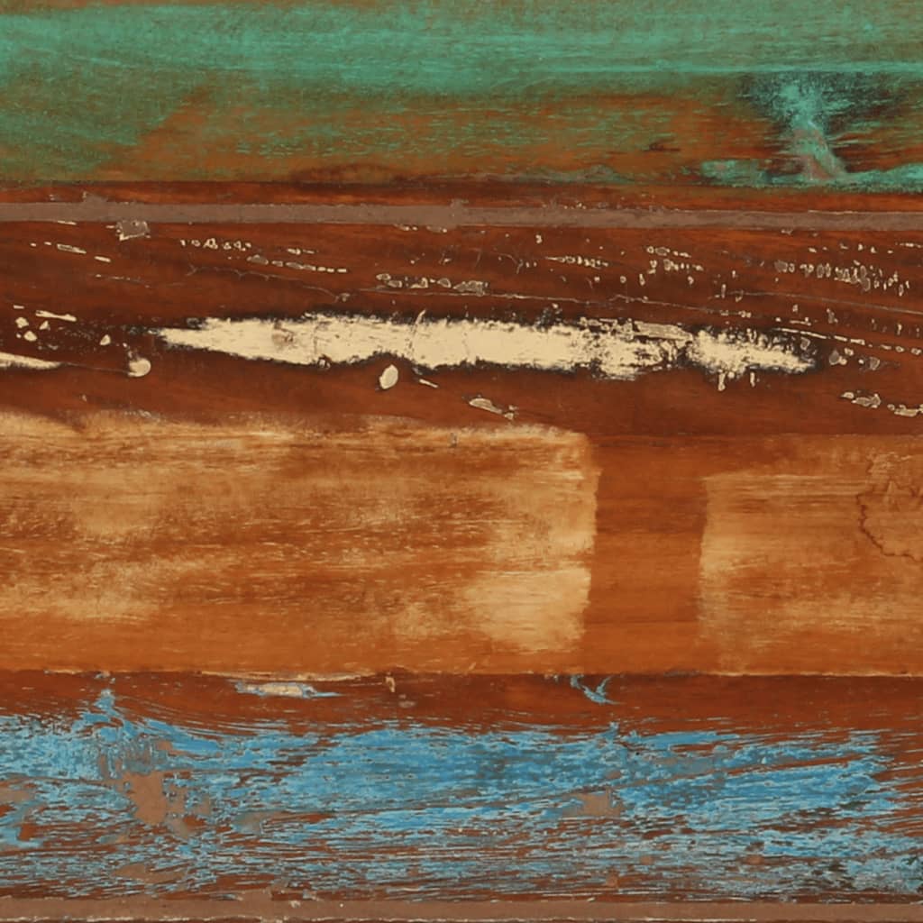 Tavolo Consolle 110x30x75 cm in Legno Massello di Recupero 352781