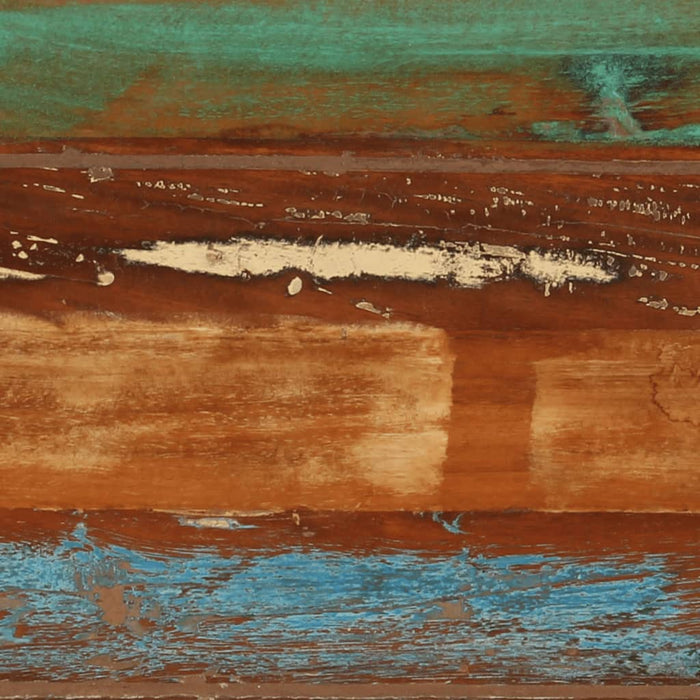 Tavolo Consolle 110x30x75 cm in Legno Massello di Recupero 352781