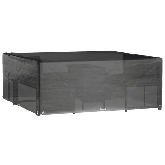 Copertura Mobili da Giardino 16 Occhielli 250x250x90cm Quadrata