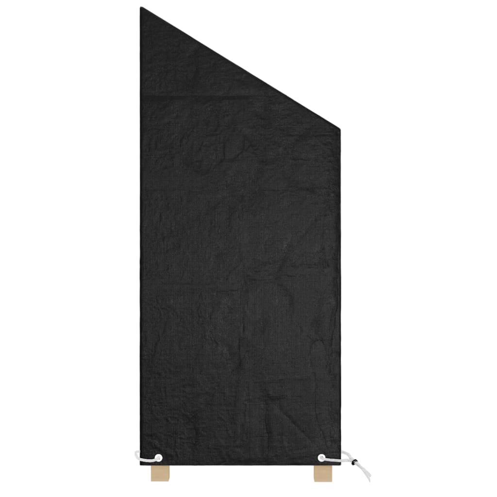 Copri Sedia da Giardino 8 Occhielli 65x65x110/150cm Polietilene 319336