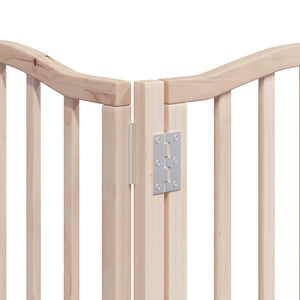 vidaXL Cancello per Cani Porta Pieghevole 15 Pannelli 750 cm in Pioppo