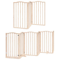 Cancello per Cani Porta Pieghevole 15 Pannelli 750 cm in Pioppo 3155590